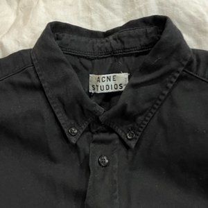 Acne Mens Button Down Shirt (size 46)